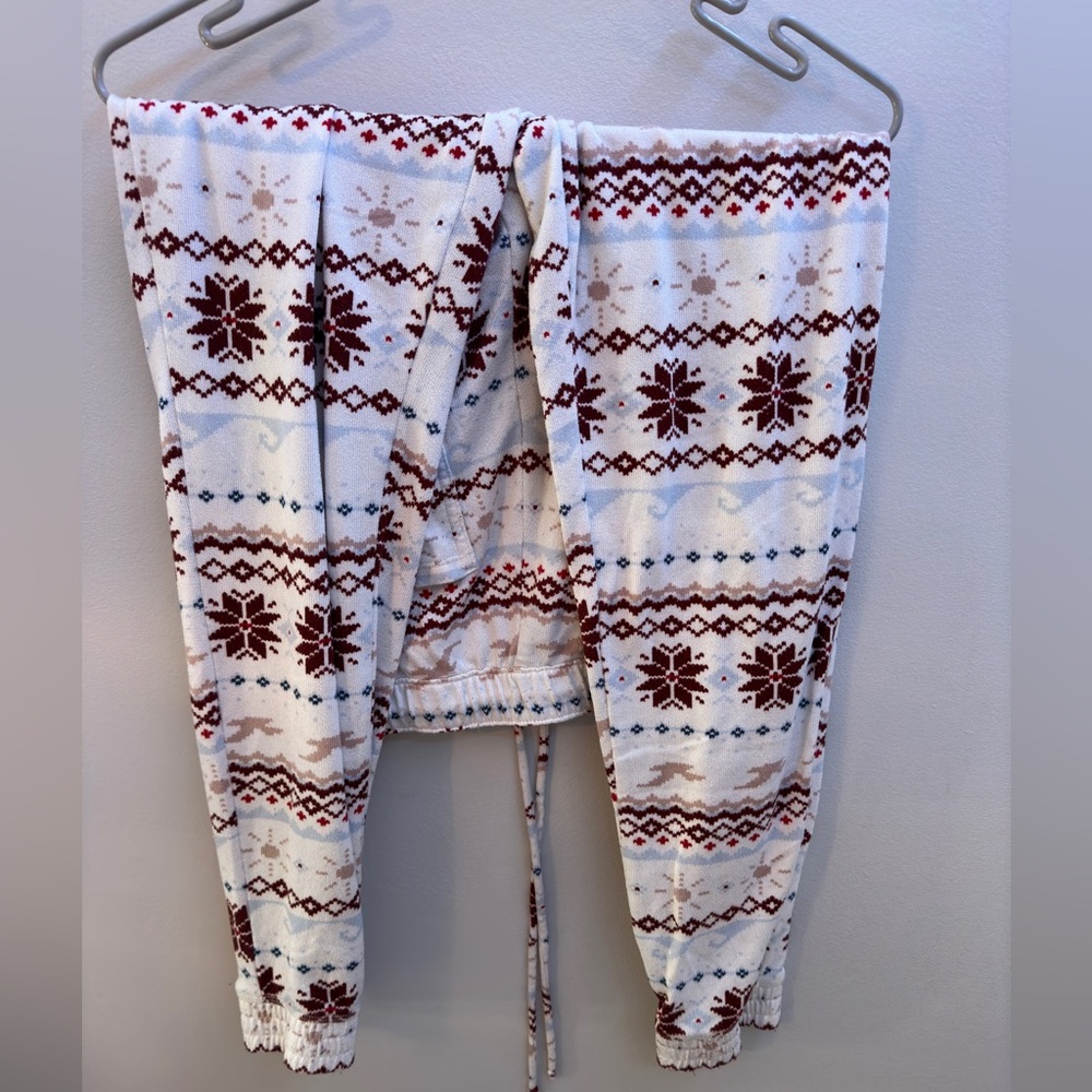Hollister Christmas PJ pants